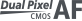 Dual Pixel CMOS -automaattitarkennus